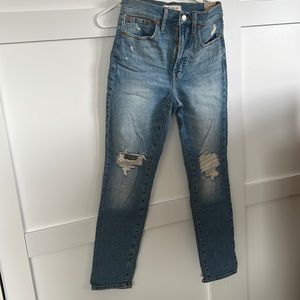 Madewell Perfect Vintage Jeans Size 24 Denman Wash